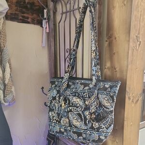 Floral Patterned Vera Bradley Tote Bag